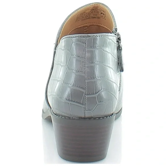 NIB Vionic Light Gray Ankle Booties - Picture 2 of 6